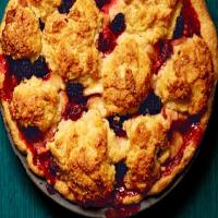 Apple-Berry Cobbler Pie image