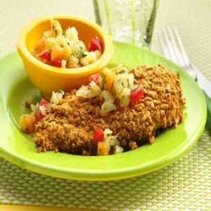 Caribbean Chicken and Pineapple Salsa_image