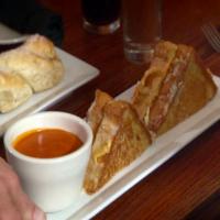 Truffled Brioche Grilled Cheese with Tomato Bisque_image