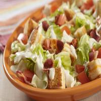 BLT Salad with Grilled Cheese Croutons image