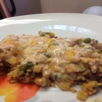 Cheesy Ground Beef Rice Casserole Recipe - (4.4/5) image
