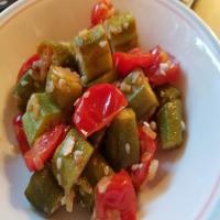 Roasted Okra and Cherry Tomatoes_image