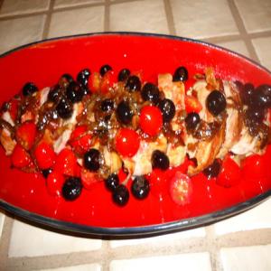 Grilled Pork Tendeloin with Blueberry Sauce image