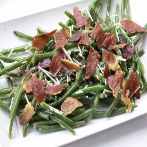 Green Bean Salad With Radishes and Prosciutto image