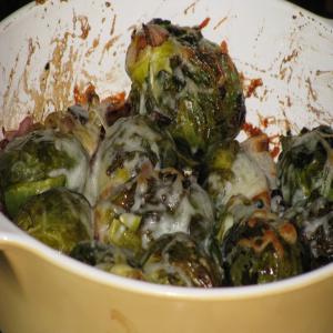 Balsamic-Roasted Brussels Sprouts image