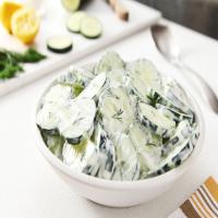 Creamy Cucumber-Dill Salad_image