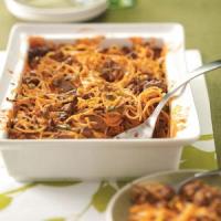 Spaghetti Beef Casserole Recipe - Freezer Meal Recipe - (4.3/5)_image