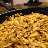 Creamy Ground Beef and Noodles_image