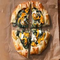 Corsican Greens Pie with Butternut Squash and Three Cheeses image
