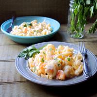 Trottole With Seafood & Smoked Gouda Alfredo_image