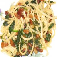 Angel Hair Pasta With Spinach_image