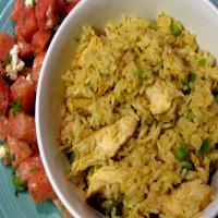 Curry Chicken Lime Rice Bowl image