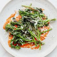 Grilled Broccoli Rabe with Salsa Rossa Recipe_image