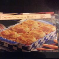 Creamed Chicken and Biscuits - Grandma's Kitchen Recipe - (3.7/5) image