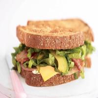 Avocado, Bacon, Ham & Cheese Sandwich image