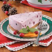 Chilled Cranberry Cheesecake image