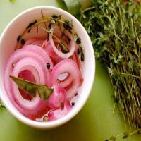Wilted Chard With Pickled Red Onions_image