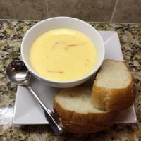 Copycat Flying Saucer Beer Cheese Soup image