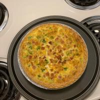 Ham and Broccoli Quiche with Swiss Cheese_image