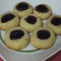 Raspberry Lemon Thumbprint Cookies image