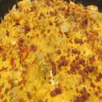 Cheesy Onions W/Peppers & Garlic Supper Potatoes image