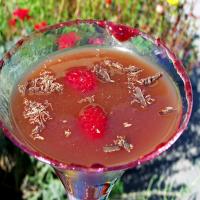 Sweet Chocolate Raspberry Martini image