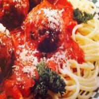 Spaghetti and Meatballs for Two image