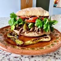 Pepitos (Mexican Steak Sandwiches with Chipotle Crema) image