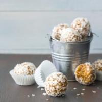 Healthy Apricot & Coconut Date Balls {GF, Vegan, Refined Sugar Free}_image