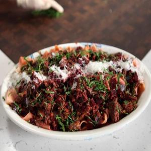 Beef and Beet Ragu with Pappardelle_image