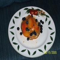 Fresh Peach and Blueberry Compote_image