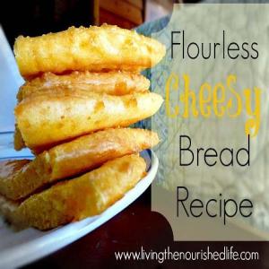 Keto/Low-Carb Flourless Cheesy Bread Recipe_image