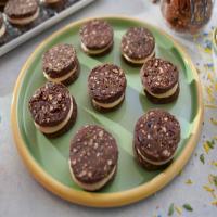 Chocolate Pecan Sandwich Cookies image