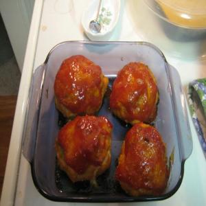 Cheesy Mini Turkey Meatloaves_image