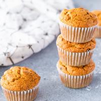 Whole Wheat Vegan Pumpkin Muffins_image