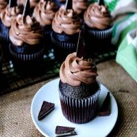 Guinness Cupcakes With Nutella Cream Frosting_image