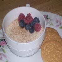 Buttermilk Pudding With Fresh Fruit image