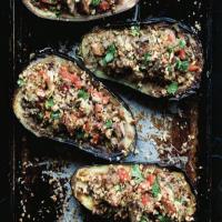 Roasted Eggplant with Pecan Breadcrumbs_image