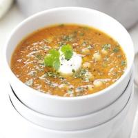 Red lentil, chickpea & chilli soup image