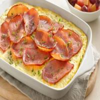 Brunch Oven Omelet with Canadian Bacon_image
