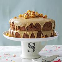 Chocolate Spice Layer Cake with Caramel Icing_image