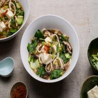 Mushroom Udon Noodle Bowl image