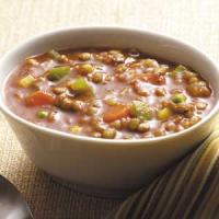 Hearty Veggie Lentil Soup image
