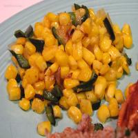 Corn and Chile Succotash image