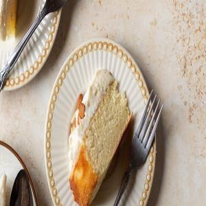 One Layer Almond Cake_image