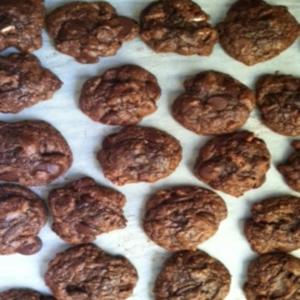 Brownie Mix Double Chocolate Chip Cookies_image