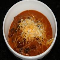 Roasted Red Pepper & Black Bean Soup_image