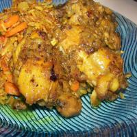 Moroccan Saffron Chicken_image