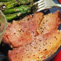 Simple Peppery Sweet Ham Steak_image