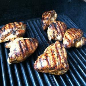 Garlic-Soy Grilled Chicken Breasts image